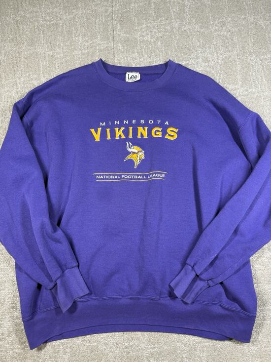 Lee Other - Vintage Lee Minnesota Viking NFL CrewNeck Sweatshirt Read Below